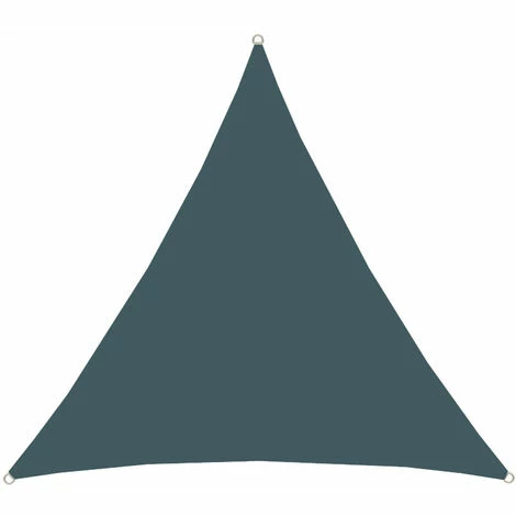 AMANKA UPF50+ UV Sonnensegel 2x2x2 Polyester Dreieck Wasserabweisend Garten Segel Grau – Bild 4