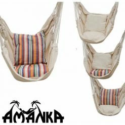 AMANKA Hängestuhlgestell Mit Hängesessel 215cm Metallgestell Bis 120kg Mit 2 Kissen 4 AMANKA Hängestuhlgestell Mit Hängesessel 215cm Metallgestell Bis 120kg Mit 2 Kissen -AMANKA Shop 35623612 5