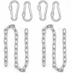 AMANKA 2x 230kg Hängesessel Kette -100cm Aufhängung 4 Karabiner Hängematte Boxsack