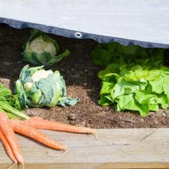 AMANKA 99% Schattennetz 2x2m Alu Sonnensegel Sonnenschutz Netz Hitzeschutz Camping -AMANKA Shop 35623624 4