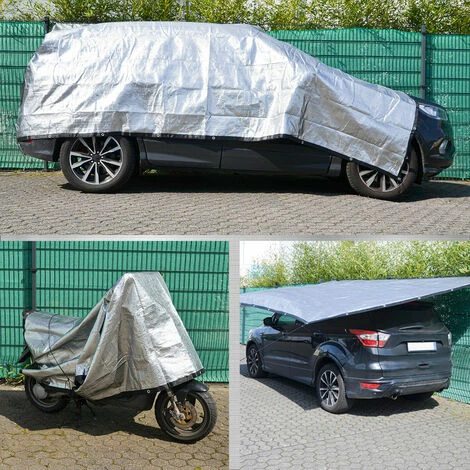 AMANKA 99% Schattennetz 6x4m Alu Sonnensegel Sonnenschutz Netz Hitzeschutz für Auto AMANKA 99% Schattennetz 6x4m Alu Sonnensegel Sonnenschutz Netz Hitzeschutz Für Auto -AMANKA Shop 35623682 5