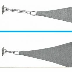 AMANKA 3x5m Sonnensegel Rechteckig Wasserdicht - Sonnenschutz Segel Set Mit Befestigung -AMANKA Shop 56363985 4