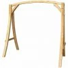 AMANKA Hollywoodschaukel Gestell Aus Holz - 205x105x198 Cm Holzgestell
