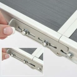 AMANKA Standfester Aluminium Campingtisch 120x60x70cm Stabiler Klapptisch Alu-Falttisch 4 AMANKA Standfester Aluminium Campingtisch 120x60x70cm Stabiler Klapptisch Alu-Falttisch -AMANKA Shop 9674991 5