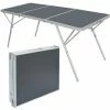 AMANKA Stabiler XXL Aluminium Campingtisch Klapptisch 180x70cm Alu Tisch Garten-Tisch