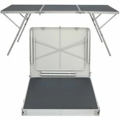 AMANKA Stabiler XXL Aluminium Campingtisch Klapptisch 180x70cm Alu Tisch Garten-Tisch -AMANKA Shop 9674992 3