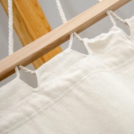 AMANKA Hängematte Mit Gestell 310x120cm - Holz Hängemattengestell – Bild 4