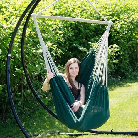 AMANKA XXL Hängesessel 185x130cm Hängestuhl 2 Personen Hängesitz bis 150kg Baumwolle Hängematte 360° Swifel AMANKA XXL Hängesessel 185x130cm Hängestuhl 2 Personen Hängesitz Bis 150kg Baumwolle Hängematte 360° Swifel -AMANKA Shop 9846162 2