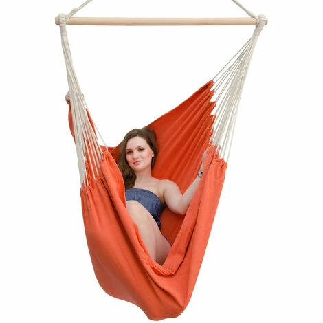 AMANKA XXL Hängesessel 185x130cm Hängestuhl 2 Personen Hängesitz bis 150kg Baumwolle Hängematte 360° Swifel AMANKA XXL Hängesessel 185x130cm Hängestuhl 2 Personen Hängesitz Bis 150kg Baumwolle Hängematte 360° Swifel -AMANKA Shop 9846194 2