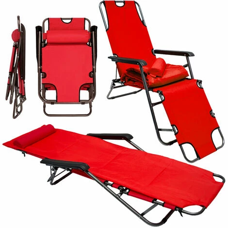 AMANKA Campingstuhl Liegestuhl Freizeitliege Sonnenliege Strandliege Campingliege Klappliege Liege incl. Auflage 178cm Rot AMANKA Campingstuhl Liegestuhl Freizeitliege Sonnenliege Strandliege Campingliege Klappliege Liege Incl. Auflage 178cm Rot -AMANKA Shop 9846266 1