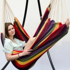 AMANKA XXL Familien Hängesessel Bis 150 Kg - 190x140 Cm Hängematte 4 AMANKA XXL Familien Hängesessel Bis 150 Kg - 190x140 Cm Hängematte -AMANKA Shop 9846298 5