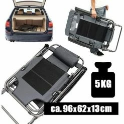 AMANKA Liegestuhl 178cm Campingliege Sonnenliege Gartenliege Liege Strandliege Stuhl -AMANKA Shop 9846403 5