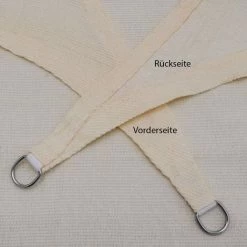 AMANKA UV Sonnensegel 3x3 M HDPE Quadrat Sonnenschutz Überdachung Garten Balkon Beige -AMANKA Shop 9846492 3