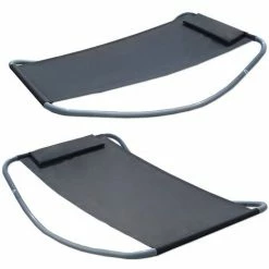 AMANKA XXL Gartenliege XXL 200x130x32 Cm Wippliege Mit Metallgestell