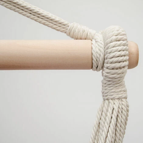 AMANKA XXL Hängesessel 185x130cm Hängestuhl 2 Personen Hängesitz bis 150kg Baumwolle Hängematte 360° Swifel AMANKA XXL Hängesessel 185x130cm Hängestuhl 2 Personen Hängesitz Bis 150kg Baumwolle Hängematte 360° Swifel -AMANKA Shop 9855703 5